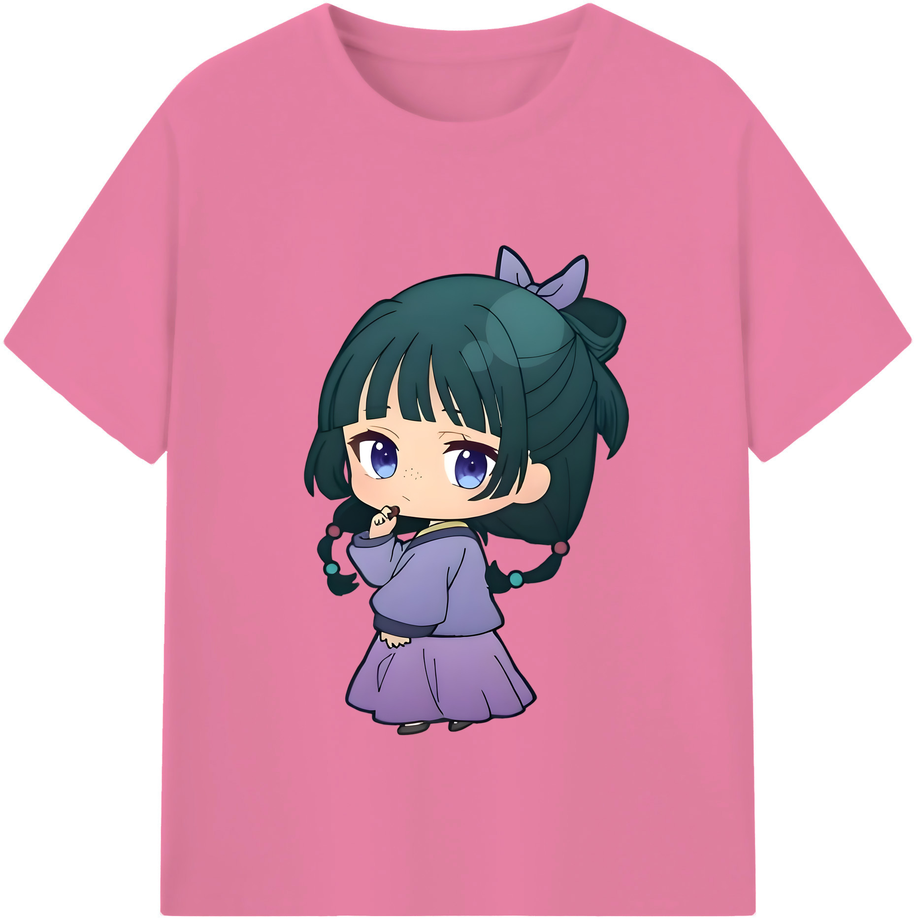 （画像用） 薬屋のひとりごと The Apothecary Diaries 綿100％半袖Tシャツ（フロントプリント）
